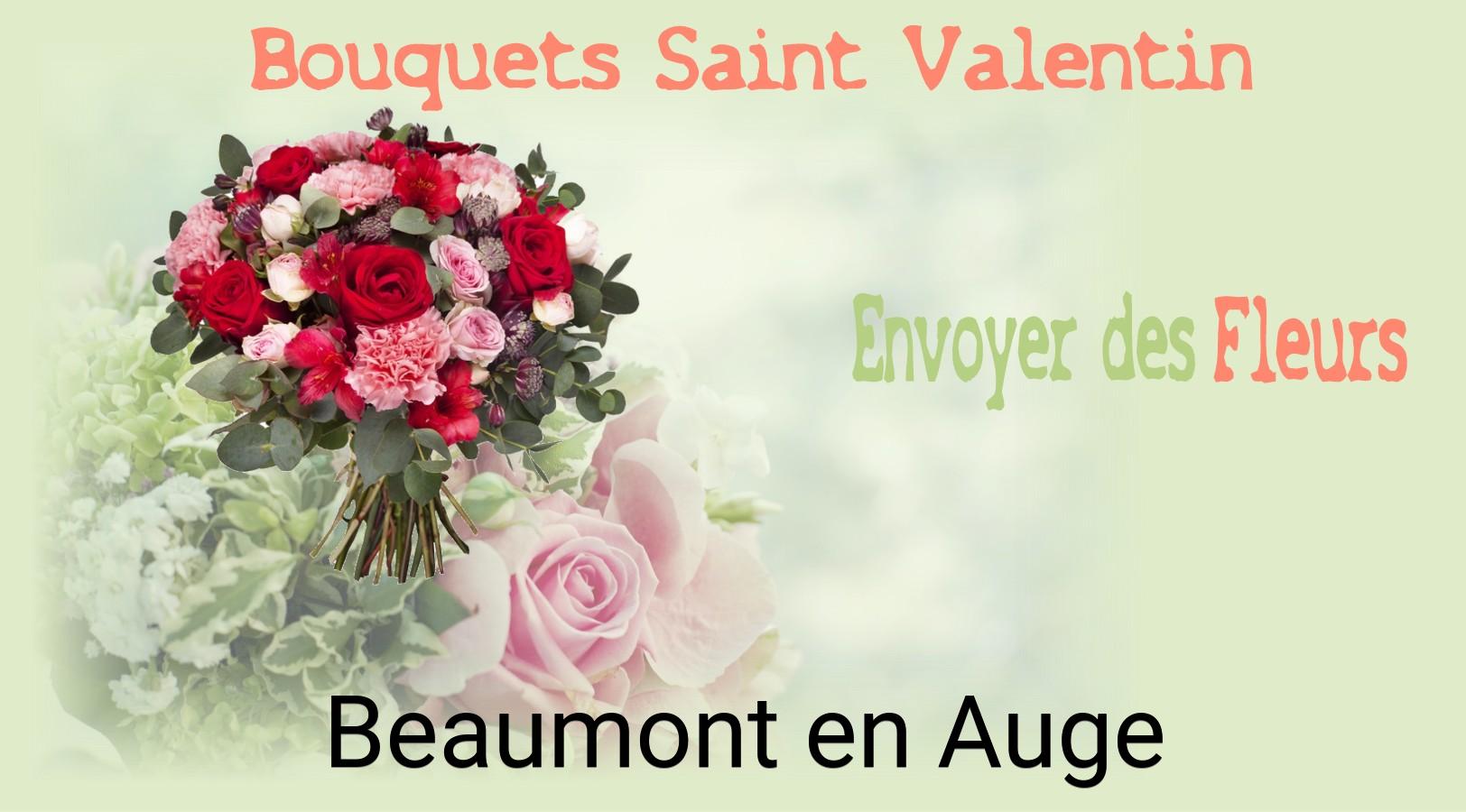Roses de Saint-Valentin livrées à Beaumont-en-Auge